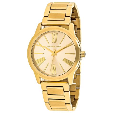 Women's Michael Kors Hartman Gold Steel Tone Watch MK3490